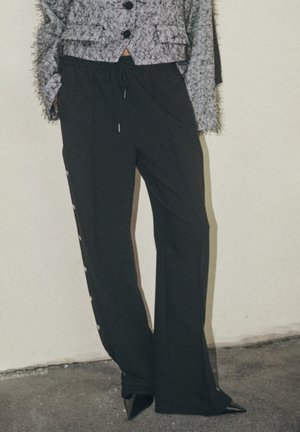 KBCODI PANTS - Pantalon classique - meteorite