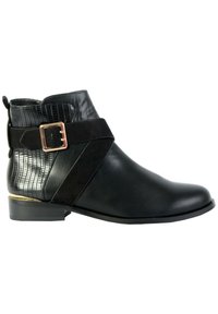 Divine Factory Bottines de cowboy / motard - noir