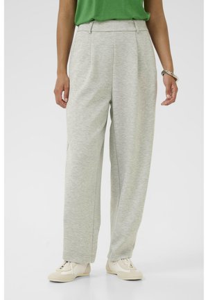 Nohavice - light grey melange