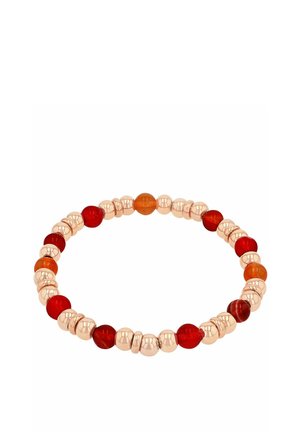CHALZEDON ACHAT BEADS - Pulsera - gold-coloured