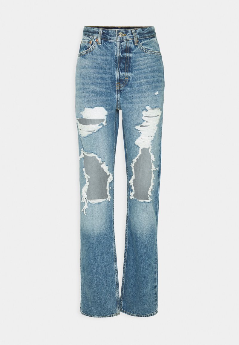 Topshop Tall Relaxed fit jeans blauw