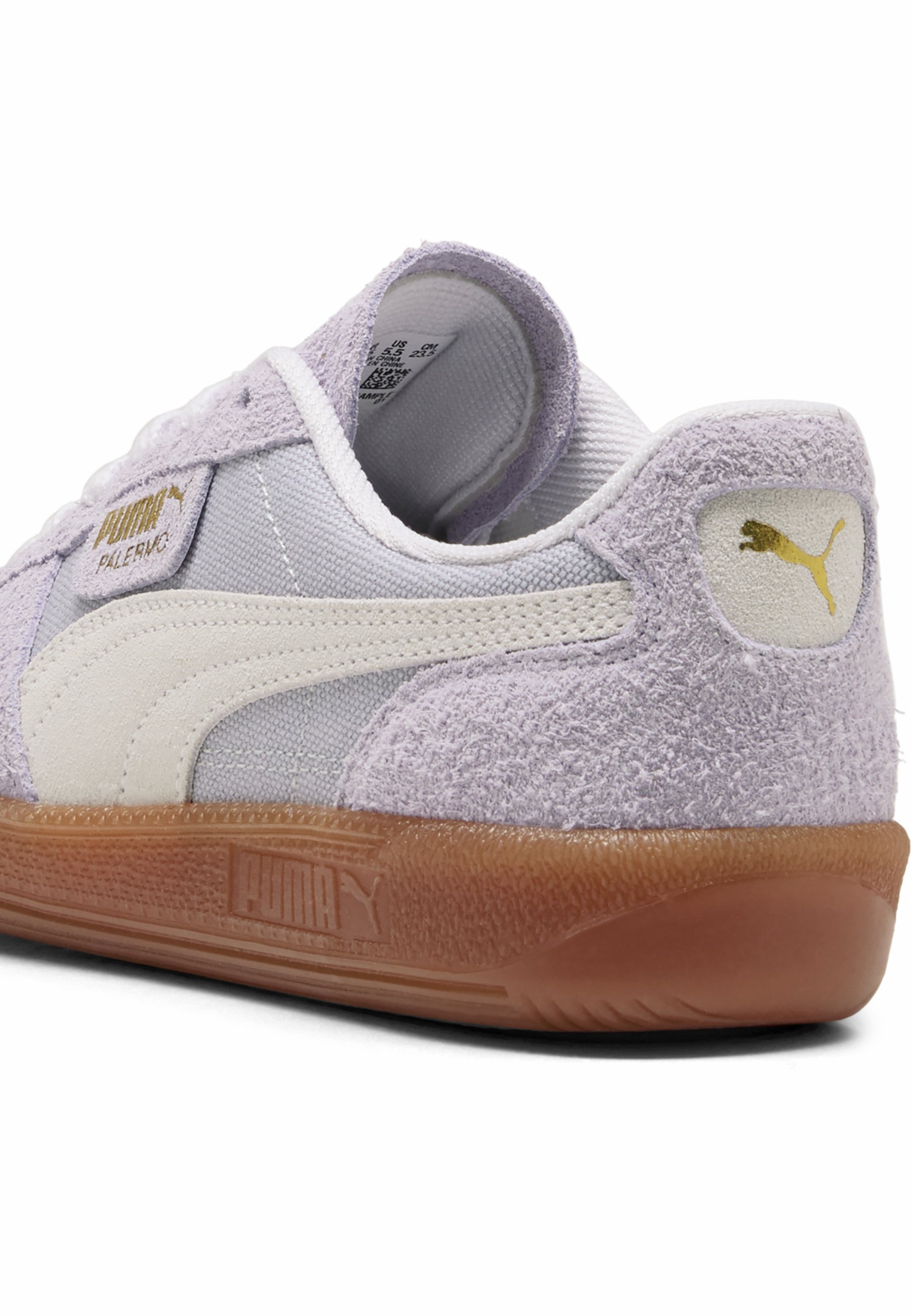 Puma PALERMO VINTAGE UNISEX - Trainers - lilac crush white/lilac