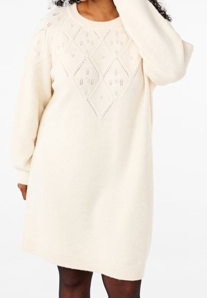 Abito in maglia - off-white