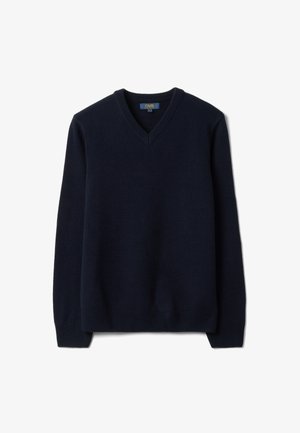 OVS, V-NECK JUMPER, REGULAR FIT - Jersey de punto - navy blue