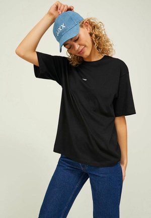 JJXX JXANDREA LOOSE LOGO TEE - T-shirt basic - black