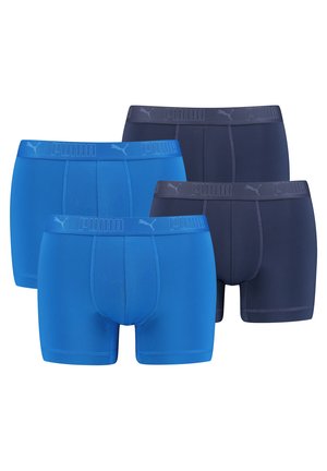 Puma 4 PACK  - Kurze Boxershorts - blue combo