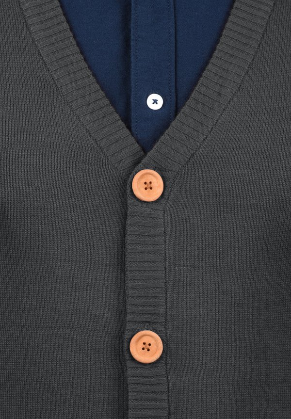 BHLENNARDO - Waistcoat - charcoal2