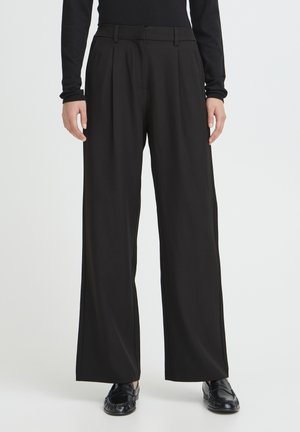 FAVA WIDE - Bukser - black