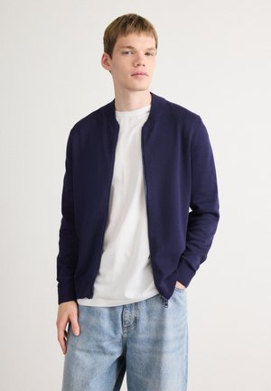 SAN JAQUE - Vesta na kopčanje - navy