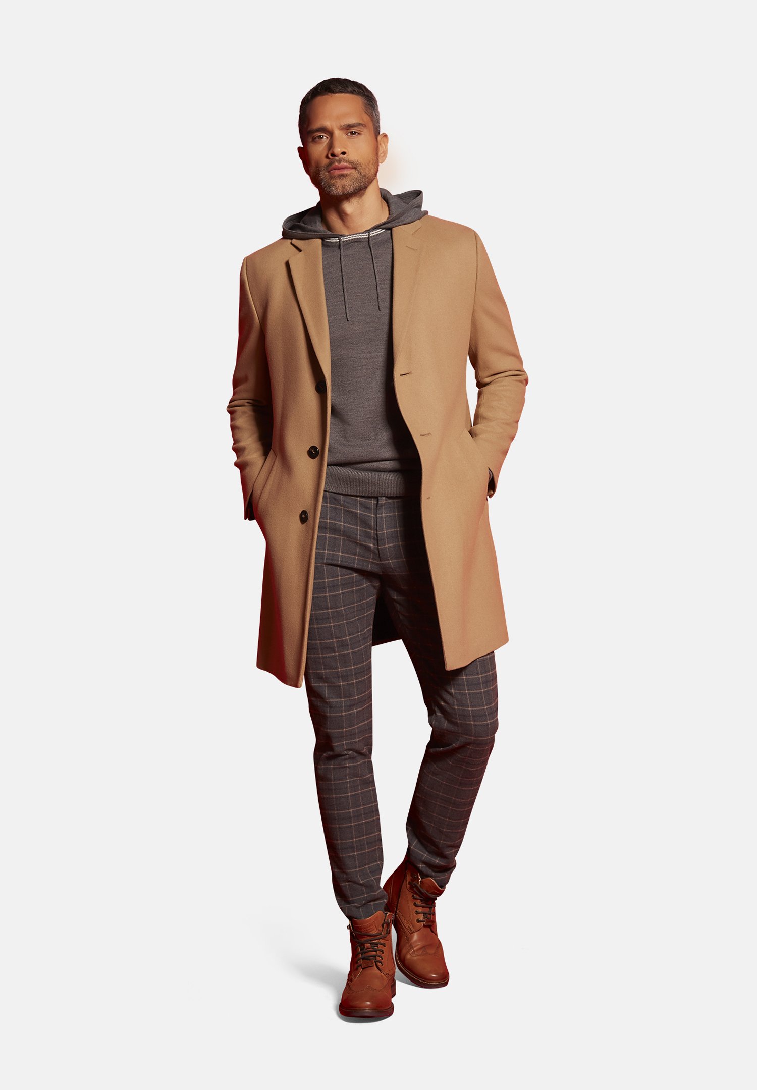 bugatti cashmere coat