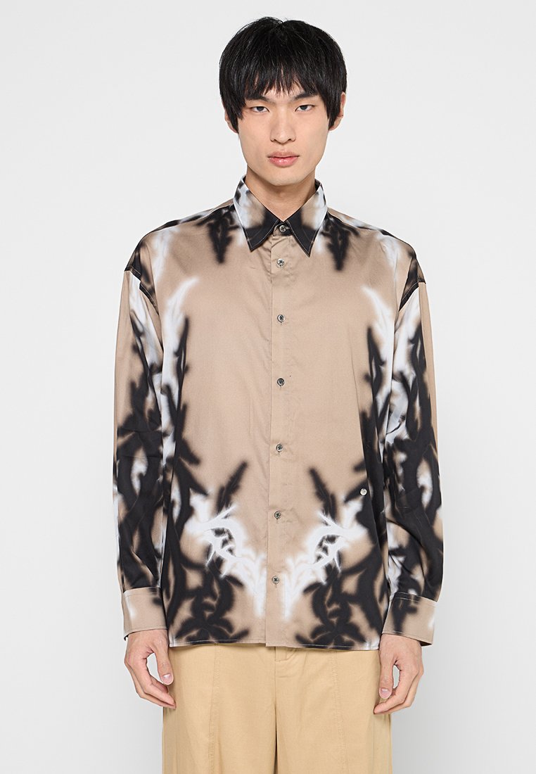 Études Overhemd zandkleur