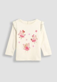 JoJo Maman Bébé FAIRY APPLIQUÉ SET- REGULAR FIT - Top dugih rukava - pink