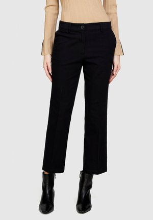 Sisley Pantaloni - black