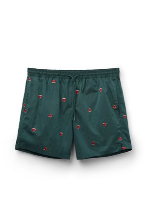 Badeshorts - green