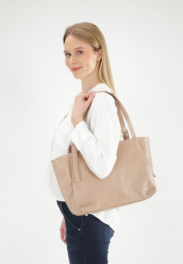 Handtasche - beige