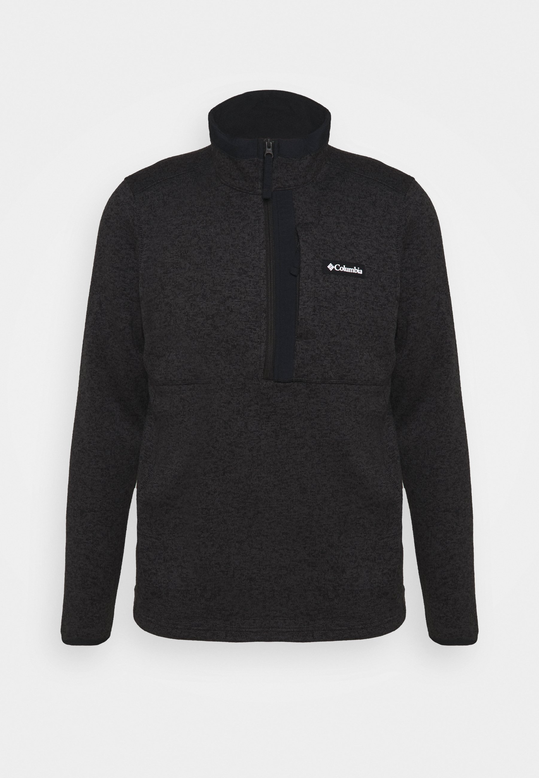black quarter zip jacket
