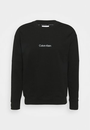 Calvin Klein Underwear SWEATSHIRTS STRUCTURE LOUNGE - Camiseta de pijama - black