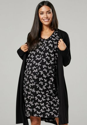 Happy Mama Nachtjapon - black/zwart