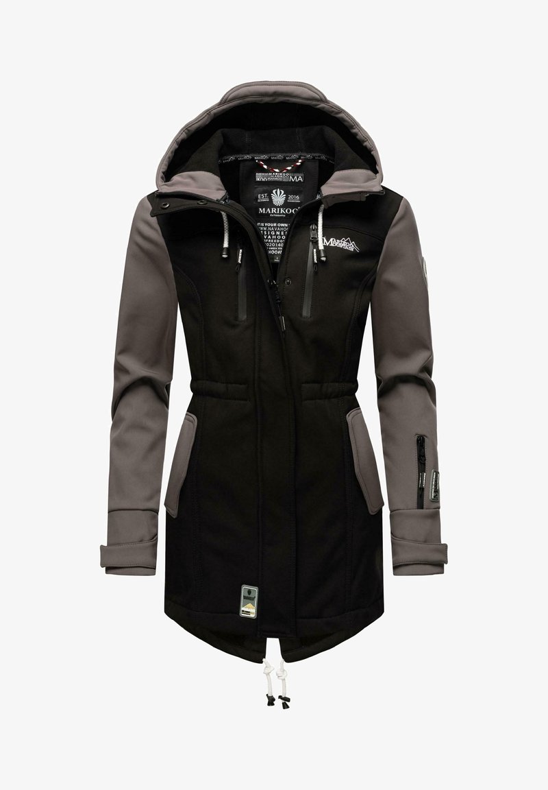 Marikoo ZIMTZICKE - Parka - black grey