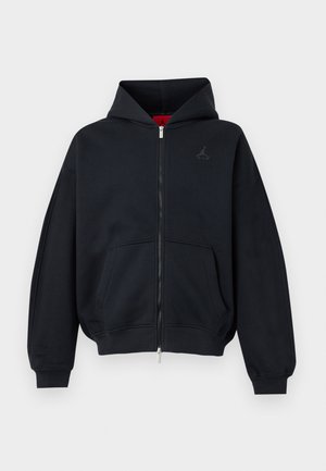 Jordan, Φούτερ με φερμουάρ - black/dark smoke grey