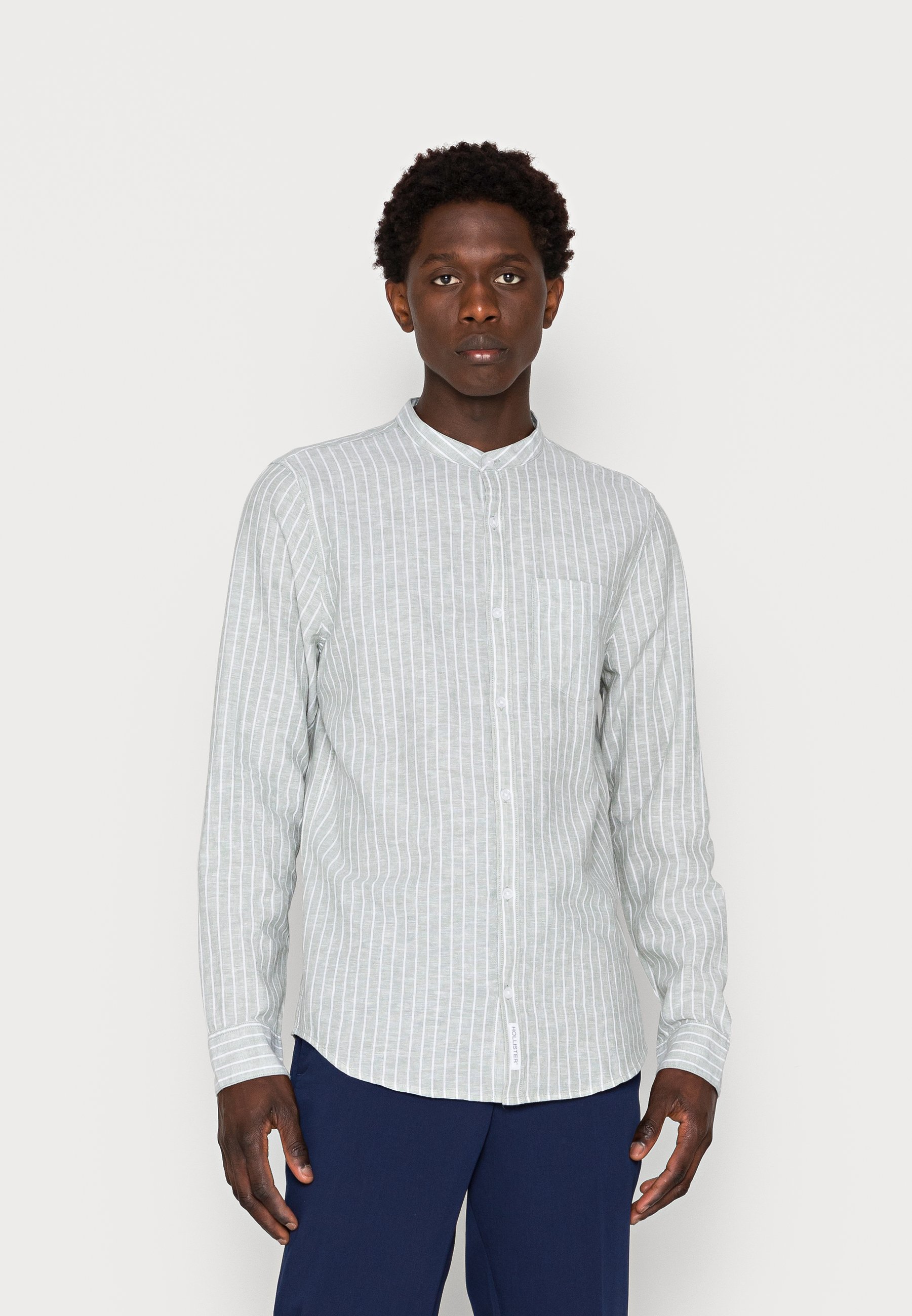 Hollister Co. LINEN - Shirt - sage 