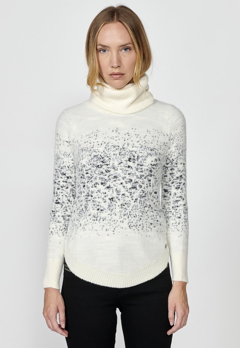 Koroshi TURTLENECK - Pulover - crudo off white