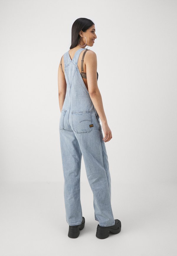 Dungarees - sun faded cloudburst3