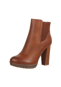 Elara Bottines à talons hauts - camel