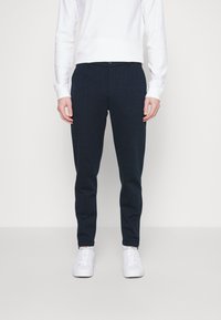 Casual Friday Tygbyxor - dark blue