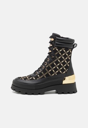 Botines con plataforma - black