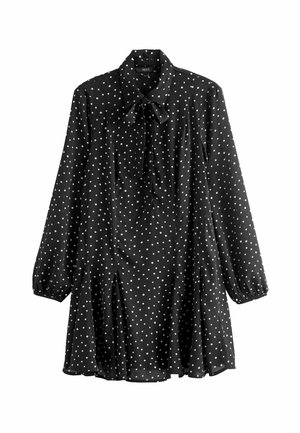 Paitamekko - monochrome polka dot