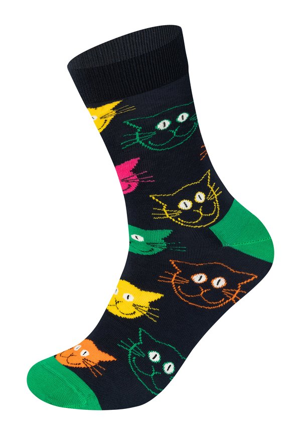MIXED CAT SOCKS GIFT SET UNISEX 3 PACK - Socks - multi3