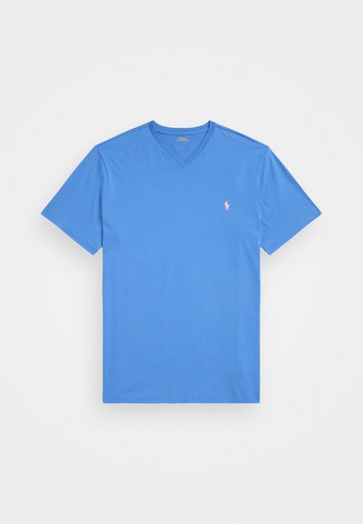 Polo Ralph Lauren Big & Tall JERSEY V-NECK T-SHIRT - Jednoduché tričko - new england blue