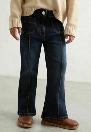 SAKURA - Flared jeans - blue