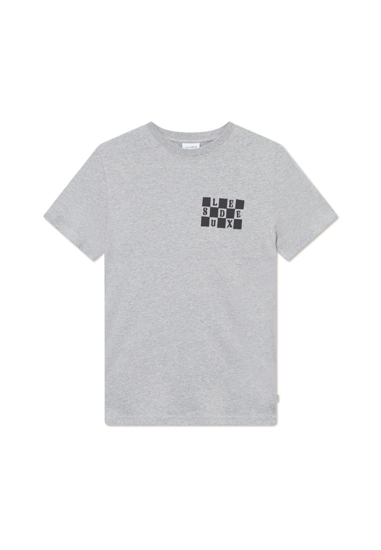 Les Deux T-shirt print grijs