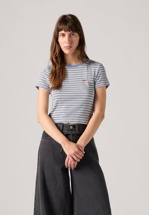 ESSENTIAL SPORTY TEE - Μπλουζάκι με στάμπα - blue