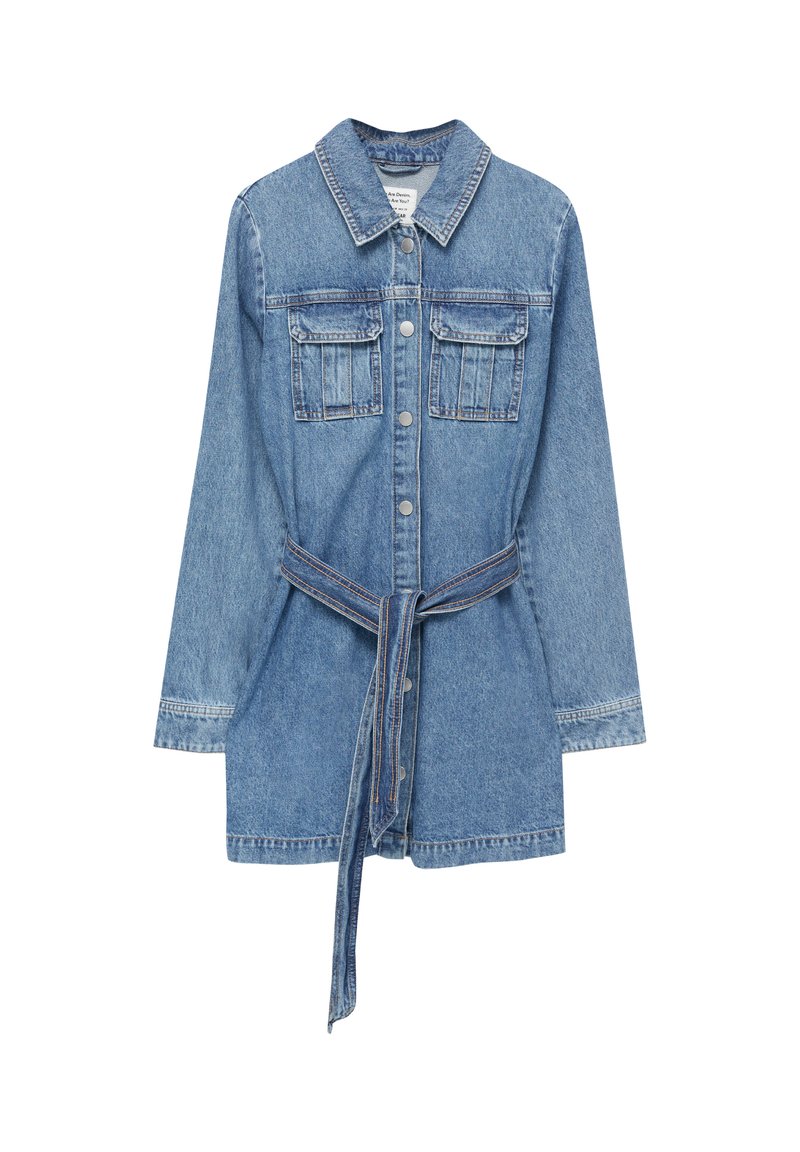 PULL&BEAR Jeansjurken blauw PULL&BEAR Jeansjurken blauw