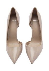 Mango ASYMMETRISCHE MET EFFECT - Escarpins à talons hauts - grey