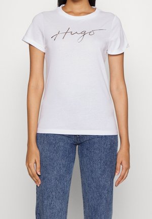 HUGO T-shirt imprimé - white