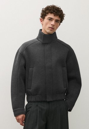 Bershka, HIGH-NECK TECHNICAL - JACKET - Veste légère - grey