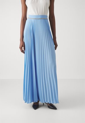 GONNA PLISSÈ - Pleated skirt - azzurro cielo