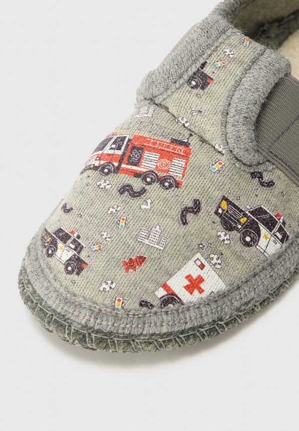 HAUSSCHUH - Slippers - hellgrau2