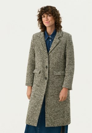 LILLYANN - Classic coat - smokey olive tweed