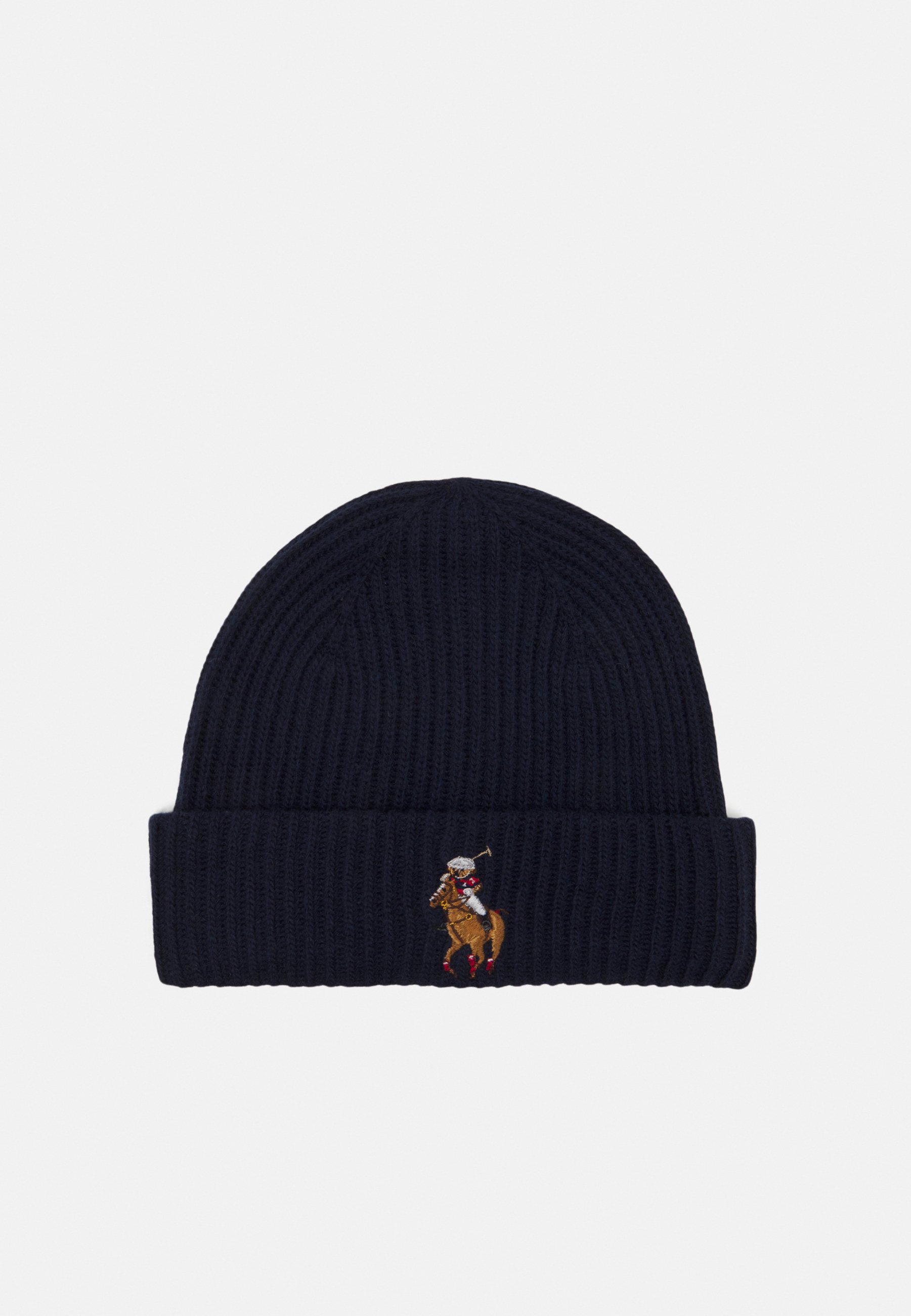 black polo beanie