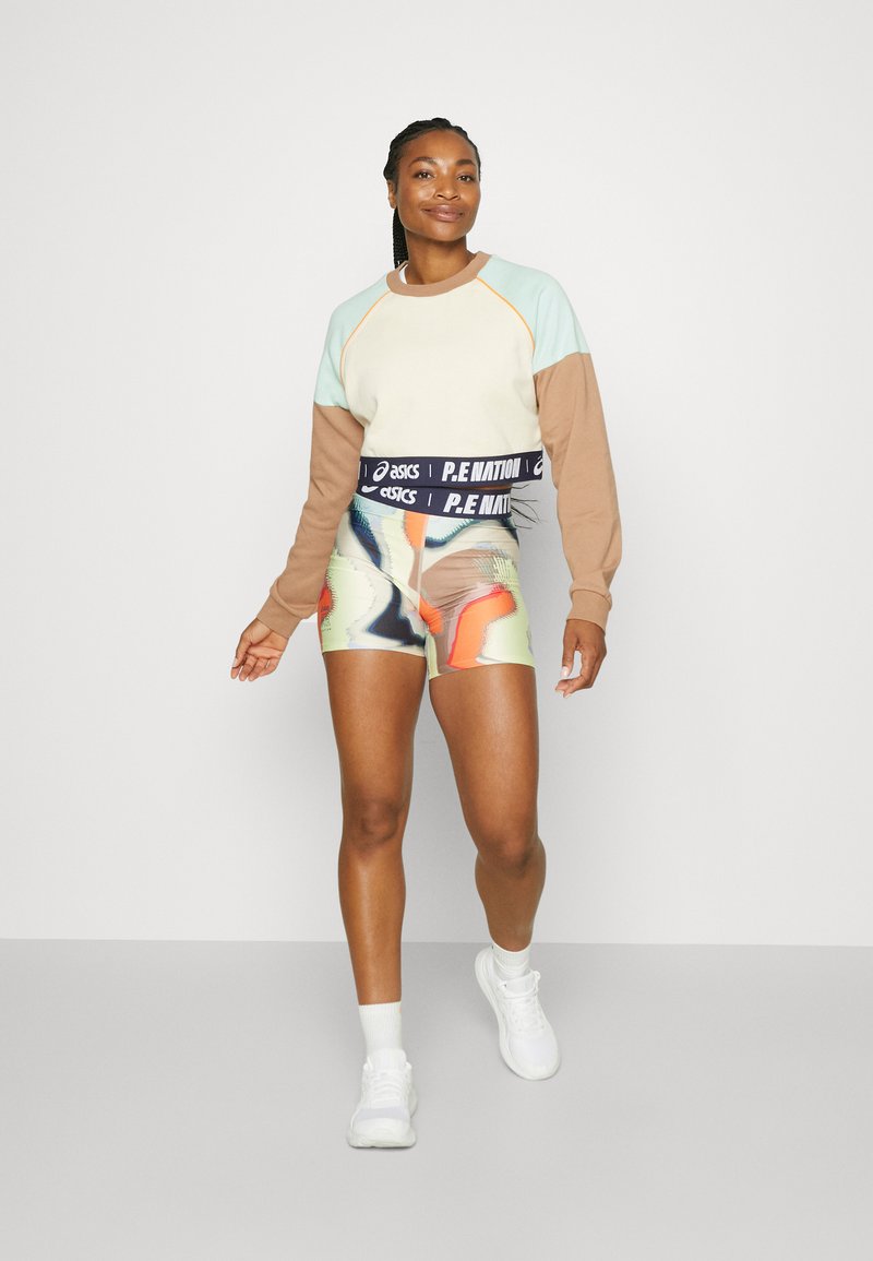 asics sweat shorts