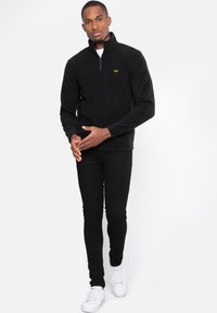 Threadbare - BLADE - Fleece jumper - black - 1
