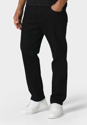 Straight leg jeans - black