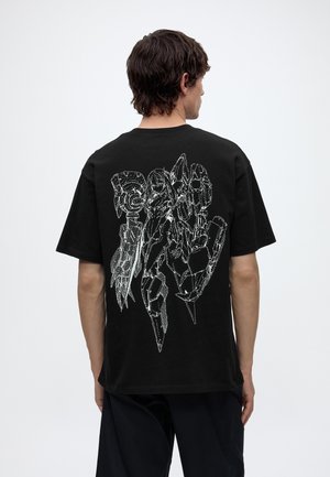 Edwin ROBOT  - T-shirt imprimé - black