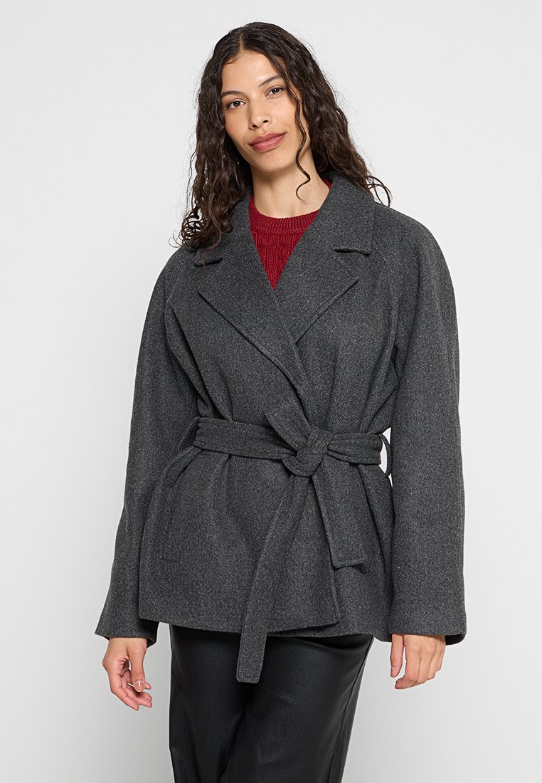 Vero Moda Lichte jas donkergrijs