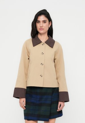 VIEMELIE - Lichte jas - travertine